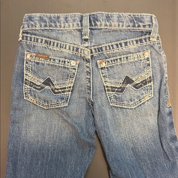 Ariat Boy’ Blue Slim Jeans - Picture 4 of 7